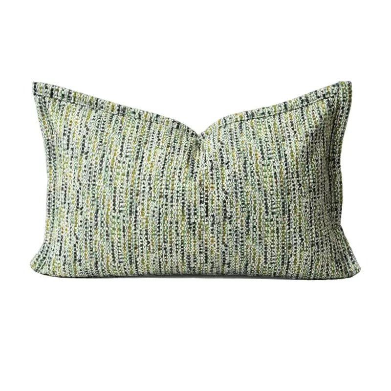 Textured Throw Natural - غطاء وسادة عصري للديكور المنزلي بلون