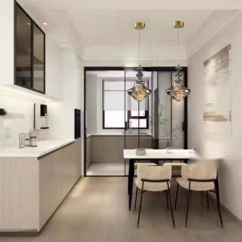 مصباح معلق زجاجي بتصميم إسكندن - مراجعة Interior Design Kitchen Modern وسعره