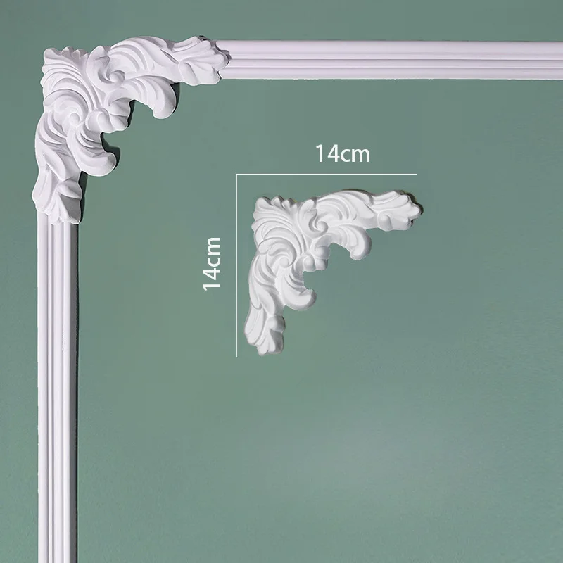 مجموعة قوالب الزوايا تتميز بزخ - مراجعة Interior Design Wall Molding وسعره